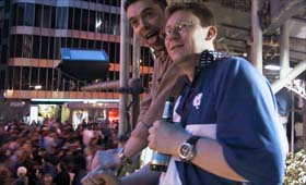 Patrick, testigo de la manifestación.